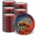 Nakrętka na słoik 82 mm - PSZCZOŁA 3D 50 szt
