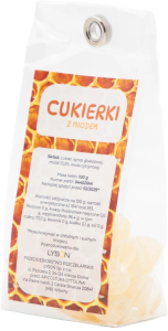 CUKIERKI MIODOWE 100g MIÓD