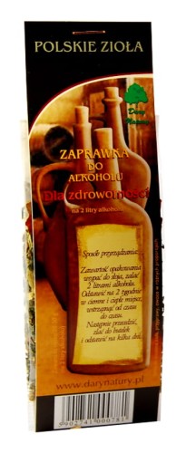 Dla zdrowotności zaprawka ziołowa
