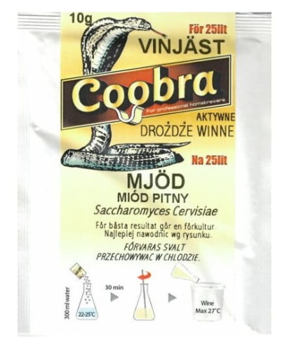 Drożdże do miodu pitnego