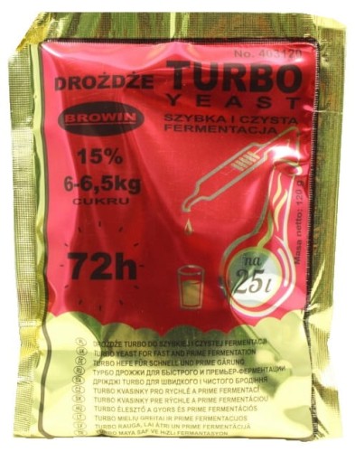 Drożdże Turbo Yast 72h