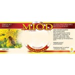 Etykieta - Miód nawłociowy - wstążka