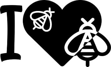 Naklejka samochodowa I love NS-005