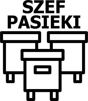 Naklejka samochodowa Szef pasieki NS-008