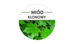 Etykiety miód klonowy 24szt - fi 4 cm - WZ2