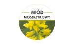 Etykiety miód nostrzykowy 24szt - fi 4 cm - WZ2
