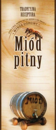Etykieta - Miód pitny