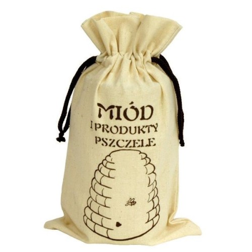 Woreczek bawełniany ekologiczny MIÓD