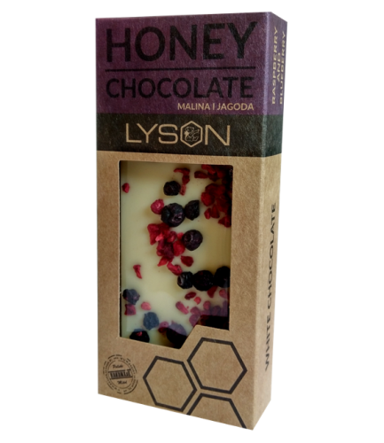 Czekolada - malina, jagoda i miód