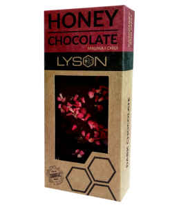 Czekolada z maliną, chili i miodem