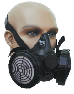 Maska przeciwgazowa gumowa