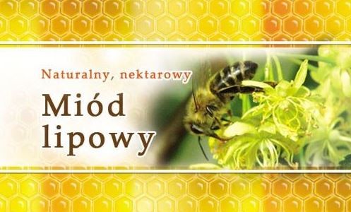 Etykiety mini na miód lipowy