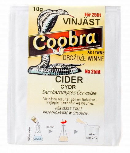 Drożdże do Cydru