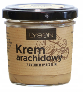 Krem arachidowy z pyłkiem 100g