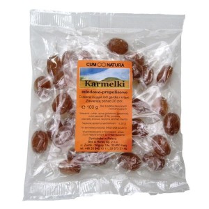 Karmelki - Miodowo-propolisowe