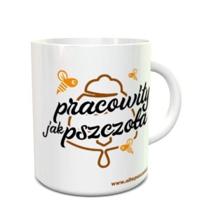 Kubek "Pracowity jak Pszczoła"