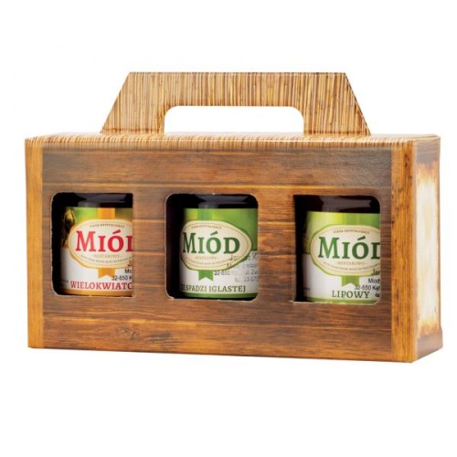 Pudełko na 3 słoiki 315 ml