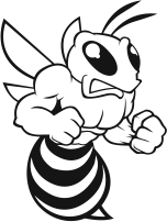 Naklejka samochodowa Pszczoła NS-028