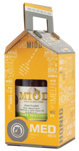 Pudełko na słoik MIÓD