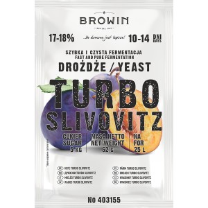 Drożdże Turbo Slivovitz