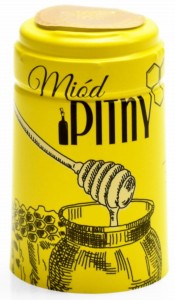 Kapturki termokurczliwe na miód pitny 10 szt 