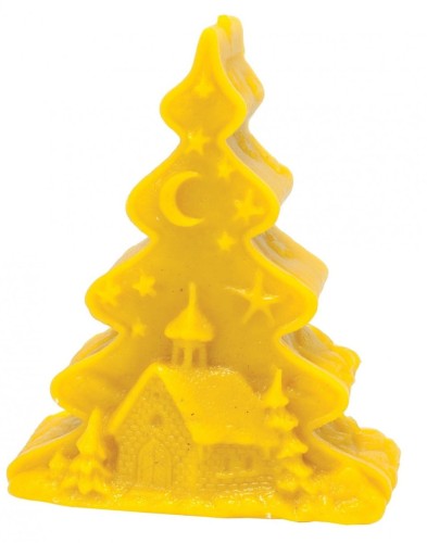 Choinka z kościołem