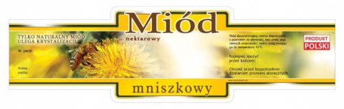 Miód mniszkowy