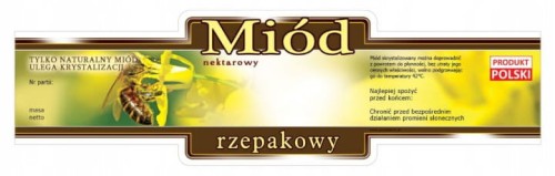 Miód rzepakowy