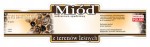 Etykieta - Miód z terenów leśnych ozdobne