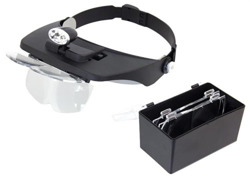 Lupa z podświetleniem