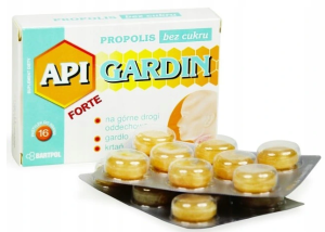 Pastylki z propolisem bez cukru