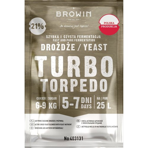 Drożdże Turbo Torpedo