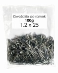 Gwoździe do ramek 1,2x25 - 100 g