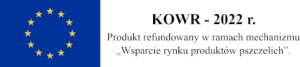 Naklejka na sprzęt refundowany przez KOWR 2022