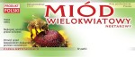 Etykieta na Miód wielokwiatowy