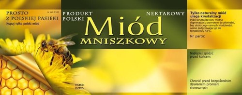 ETYKIETY MIÓD MNISZKOWY