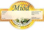 Etykieta - Miód akacjowy