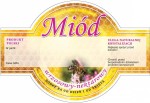 Etykieta - Miód wrzosowy