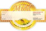 Etykieta - Miód mniszkowy