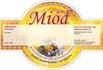 Etykieta - Miód wielokwiatowy