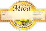 Etykieta - Miód rzepakowy