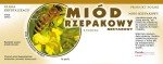 Etykieta - Miód rzepakowy - DUŻE z kółkiem