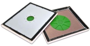 Pierścień dystansowy Dadant, LN, WL 12 z przegonką 8-wlotkową niemalowany