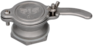 Zawór do pojemników nierdzewny z pszczółką