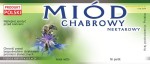 Etykiety - Miód chabrowy