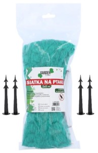 Siatka przeciw ptakom 2 x 5 m - biała