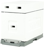 Ul 6 ramkowy Dadant do wychowu pakietów - niemalowany z wręgą