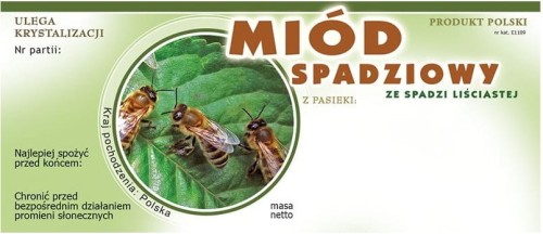 Miód ze spadzi liściastej