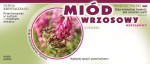 Etykiety - Miód Wrzosowy - kółko małe