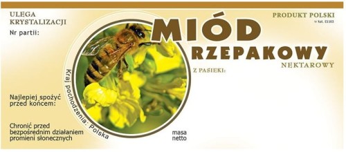 miod rzepakowy